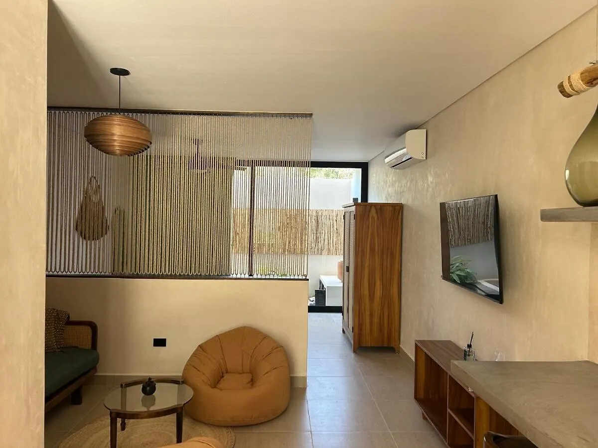 Appartement Your Ideal Retreat Gf Oasis With Pool Access For 3 Tulum Pueblo Mexico